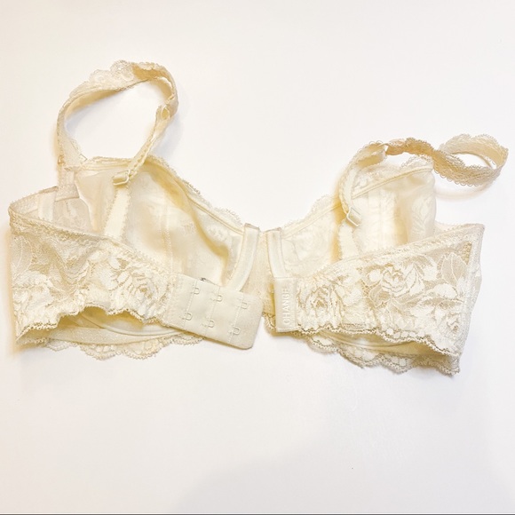 2/$40 Change Lingerie Cream Lace Bra Bridal - Picture 3 of 4